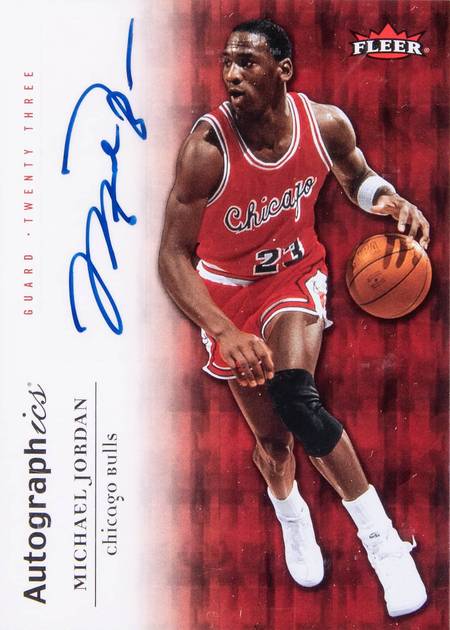 Michael Jordan 06-07 Fleer Autographics