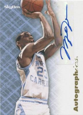 Michael Jordan 11-12 UD Fleer Retro Autographics