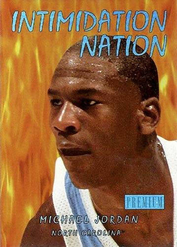 Michael Jordan 11-12 UD Fleer Retro Intimidation Nation