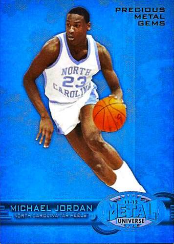 Michael Jordan Precious Metal Gems Blue