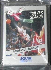 1990-91 Silver Season Equal Bulls Team Bag