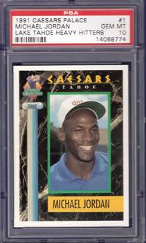 1991 Caesars Palace Lake Tahoe Heavy Hitters, Card #1