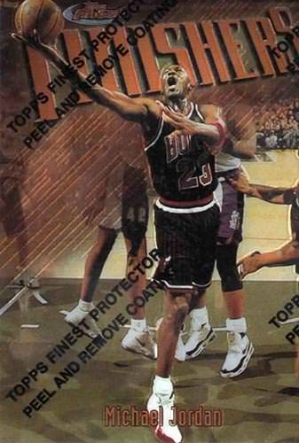 1997-98 Topps Finest Michael Jordan Bronze Finishers #39