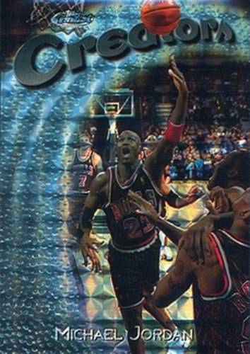 1997-98 Topps Finest Michael Jordan Silver Creators Embossed Refractor