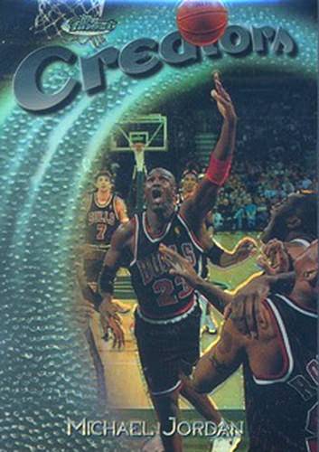 1997-98 Topps Finest Michael Jordan Silver Creators Refractor