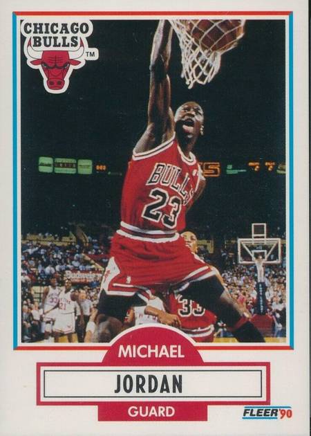 1990-91 Fleer Michael Jordan