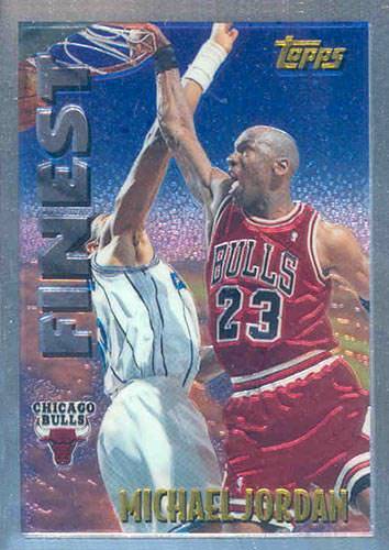1995-96 Topps Mystery Finest Michael Jordan