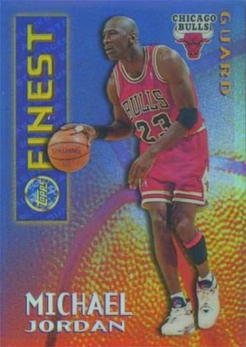 1995 Michael Jordan Finest Borderless Refractor