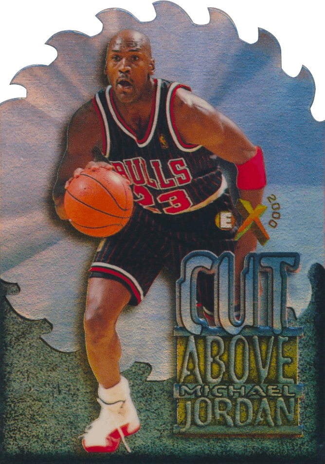Michael Jordan 96-97 E-X 2000 Cut Above