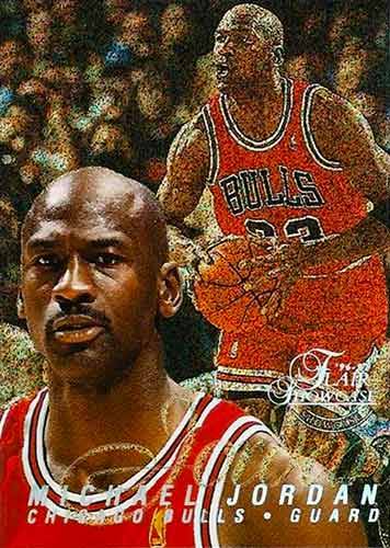 Michael Jordan 96-97 Flair Showcase Row 0 Legacy Collection