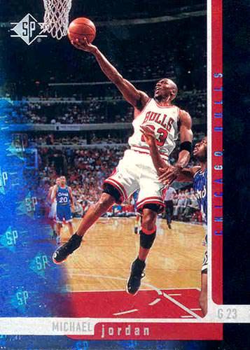 96-97 SP Michael Jordan #16