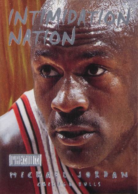 Michael Jordan 98-99 Skybox Intimidation Nation