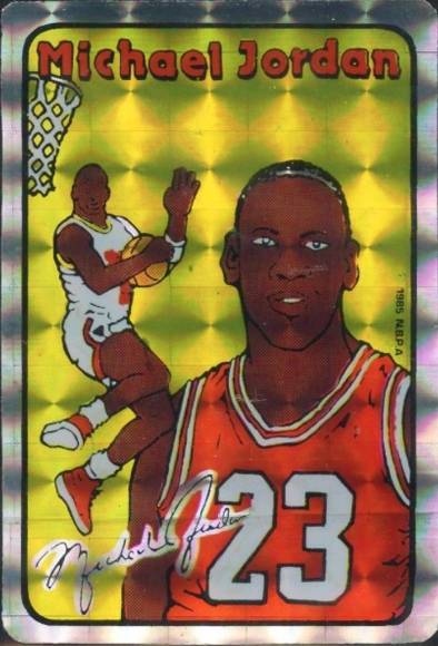 1985 Michael Jordan Prism Sticker