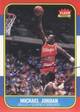 86-87 Fleer Michael Jordan Rookie Card Buyback Auto trading card