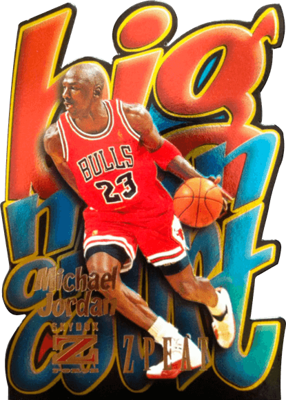 Michael Jordan Big Man on Court