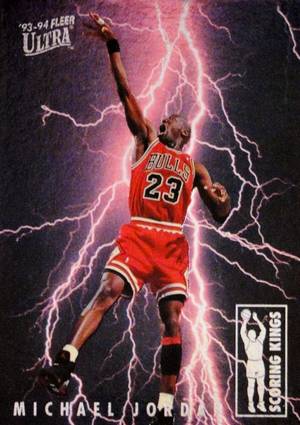 93-94 Michael Jordan Scoring Kings trading card